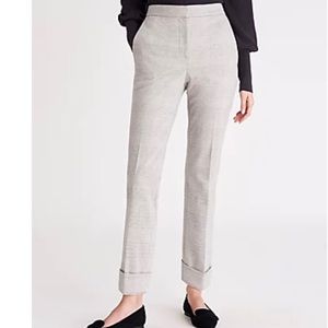 Ann Taylor NWT The High Rise Ankle Pants in Gray Size 0